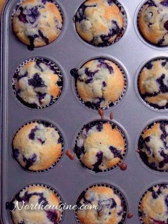 Blueberry cupcakes recipe