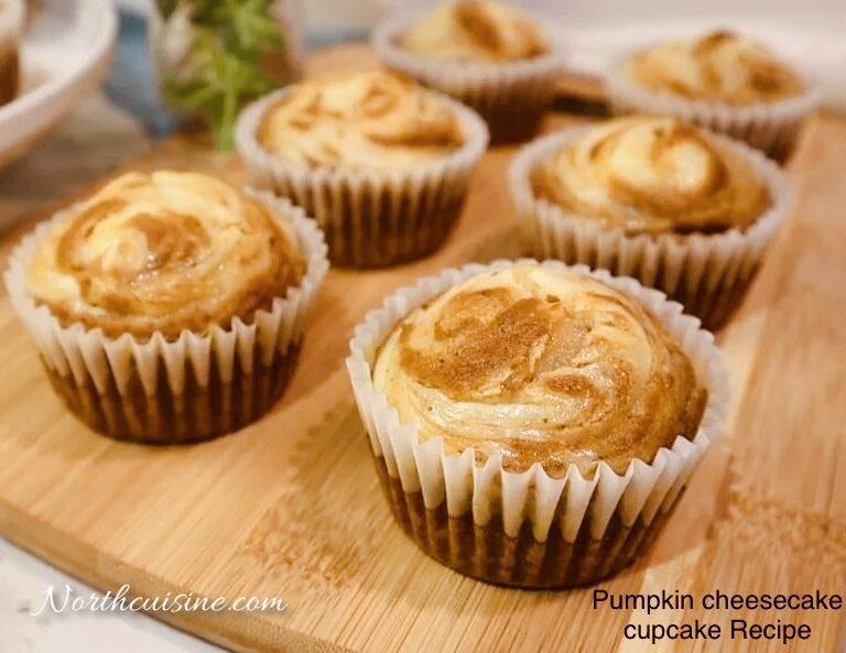 Pumpkin cheesecake cupcake recipe