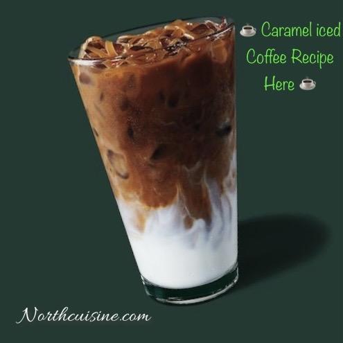 How to make caramel iced coffee Recipe