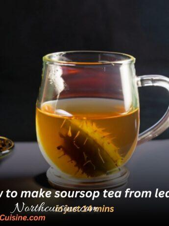 How to make soursop tea from leaves