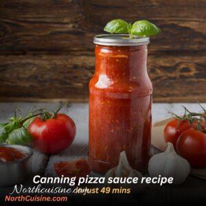 Canning pizza sauce recipe